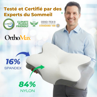 Oreiller Orthopédique - Garantie 90 jours